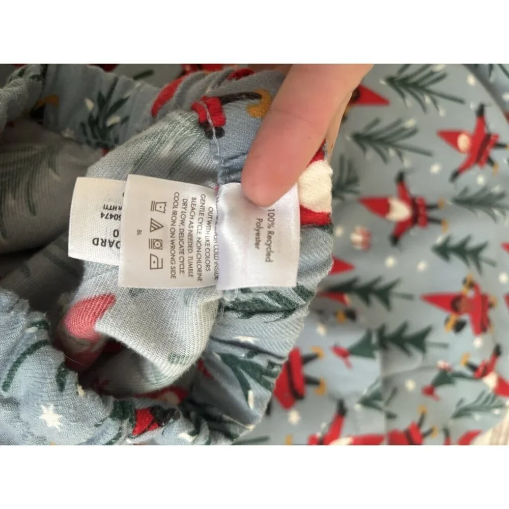 Hanna Andersson‎ Holiday Flannel Pajama Set 2T Holiday Harvest Elves Christmas